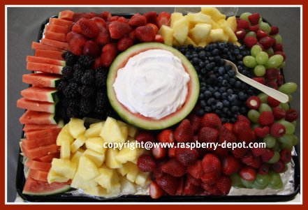 how to make a fruit tray for 50 people