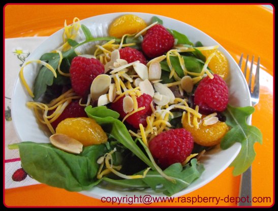 Mandarin Mixed Greens Salad Recipe 