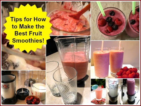 How to Make a Smoothie Using a Blender - Fruit Smoothie Making Tips