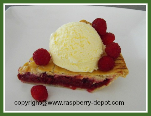 Raspberry-Cherry Pie Recipe 